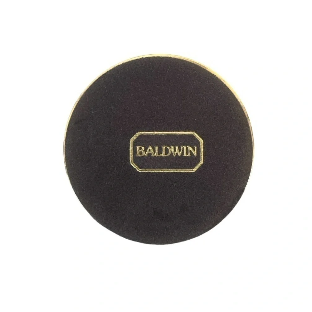 Baldwin Classics Collection Solid Brass Votive Candle Holder w/ Glass Insert
